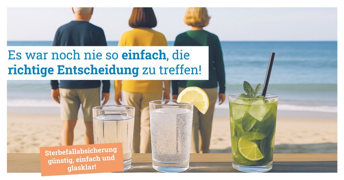 Purer Schutz im Sterbefall - Günstig wie nie!